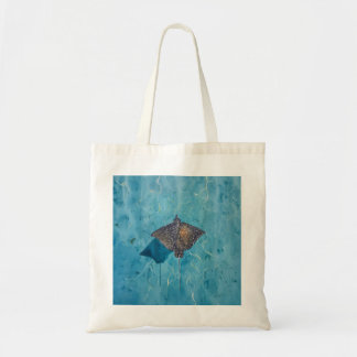 Tote Bag Pastenague aigle tachetée - Océan