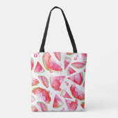 Tote Bag Pastèque à l'aquarelle 1 (Dos)