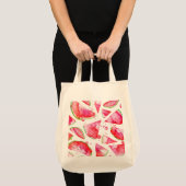 Tote Bag Pastèque à l'aquarelle 1 (Devant (produit))