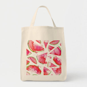 Tote Bag Pastèque à l'aquarelle 1