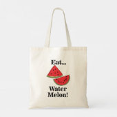 Tote Bag Pastèque Fruit Drôle (Dos)