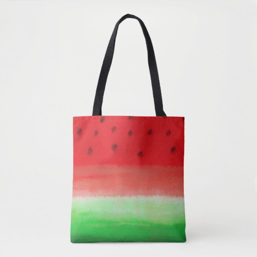 Tote Bag Pastèque juteuse (Devant)