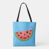 Tote Bag Pastèque Kawaii (Dos)