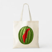 Tote Bag Pastèque Palestine - Slice (Dos)