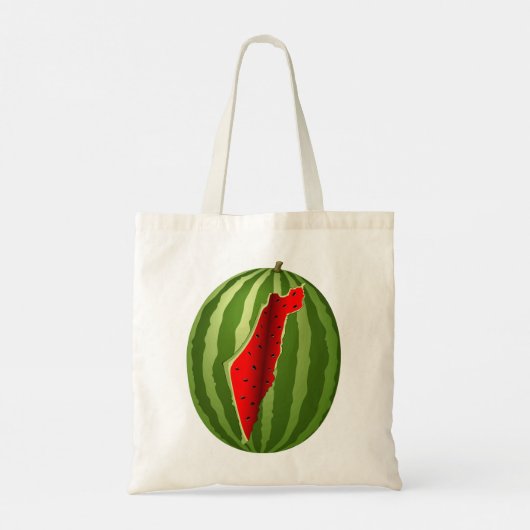 Tote Bag Pastèque Palestine - Slice (Dos)