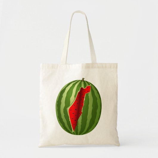 Tote Bag Pastèque Palestine - Slice (Devant)