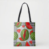 Tote Bag Pastèque Palestine - Slice (Devant)
