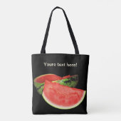 Tote Bag Pastèque rouge (Dos)