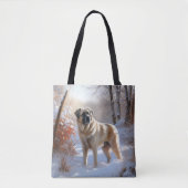 Tote Bag Pasteur Anatolien Laisser Neige Noël (Devant)