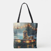 Tote Bag Pasteur anatolien Noël Festive Voyage (Dos)