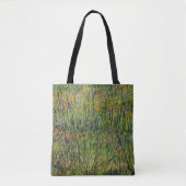 Tote Bag Pasture en fleurs par Vincent van Gogh (Devant)