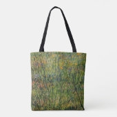 Tote Bag Pasture en fleurs par Vincent van Gogh (Dos)