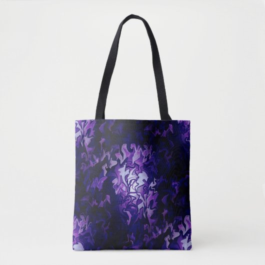 Tote Bag Patch de chou pourpre... (Devant)