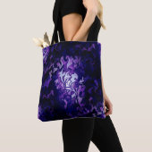 Tote Bag Patch de chou pourpre... (De près)