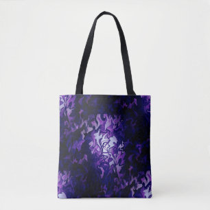 Tote Bag Patch de choux pourpre...
