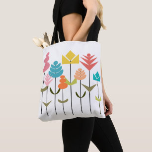 Tote Bag Patch de fleurs