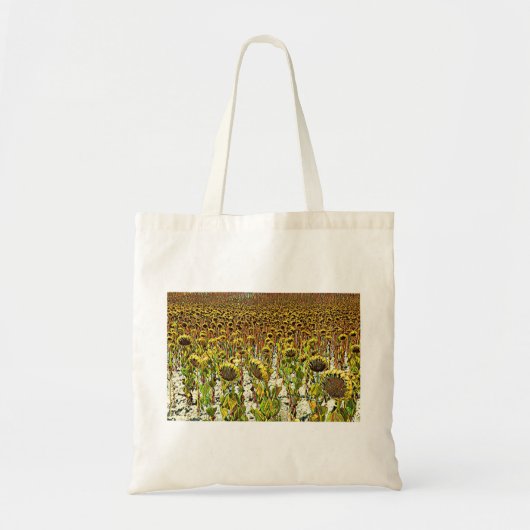 Tote Bag Patch de tournesol (Devant)