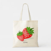 Tote Bag Patch fraise (Dos)