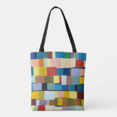 Tote Bag Patchwork couleur Abstrait 271020 (Dos)
