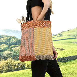Tote Bag Patchwork De Motif 1 Fourre-tout