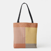 Tote Bag Patchwork De Motif 1 Fourre-tout (Dos)