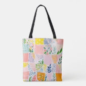 Tote Bag Patchwork Prépa Pastel (Dos)