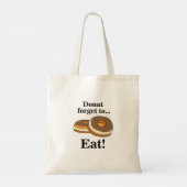 Tote Bag Pâte à Donut au Sucre (Dos)
