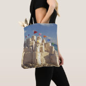 Tote Bag Pâté de sable sur la plage (De près)