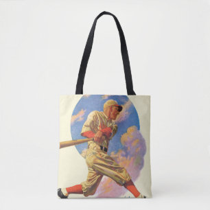 Tote Bag Pâte lisse de base-ball