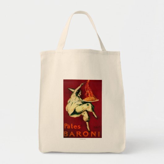 Tote Bag Pates Baroni Poster Vintage Europe (Devant)