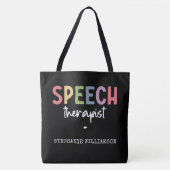 Tote Bag Pathologiste orthophoniste sur mesure SLP (Devant)