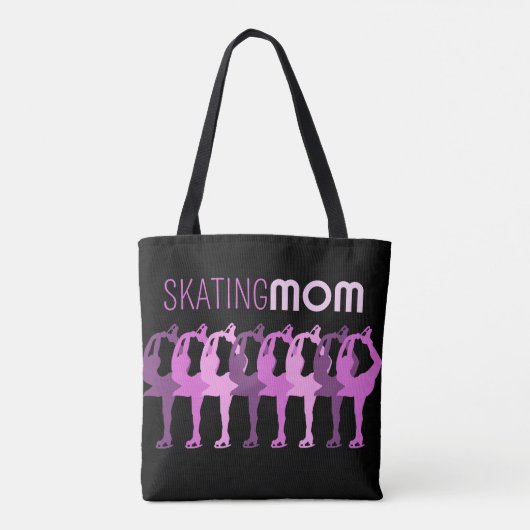 Tote Bag Patinage MOM patinage artistique Groupe synchronis (Dos)