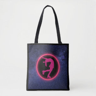Tote Bag Patinage sur glace Galaxy patinage artistique