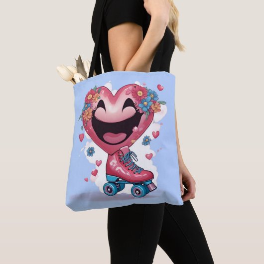 Tote Bag patineur (De près)