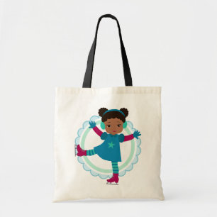 Tote Bag Patineur de glace d'Afro-américain - sports