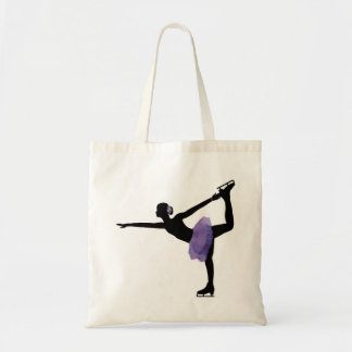 Tote Bag Patineur de glace de fille