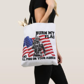Tote Bag Patriote américain (De près)