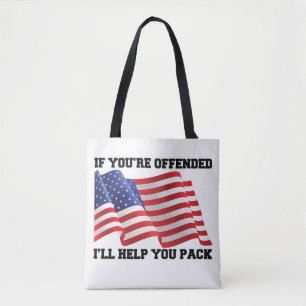 Tote Bag patriote américain