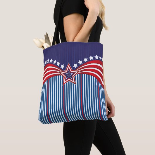 Tote Bag Patriotic (De près)