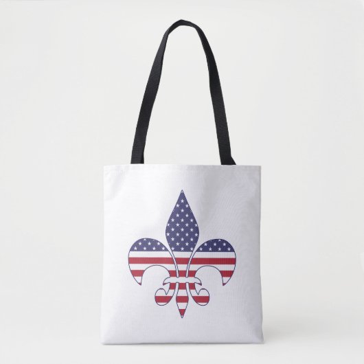 Tote Bag Patriotic American Flag (Devant)