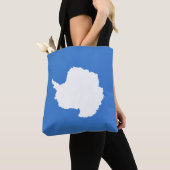 Tote Bag Patriotic Antarctica Flag (De près)
