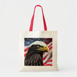 Tote Bag Patriotique/Aigle/Américain/USA