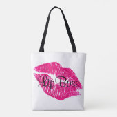 Tote Bag Patron Fourre-tout de lèvre (Dos)