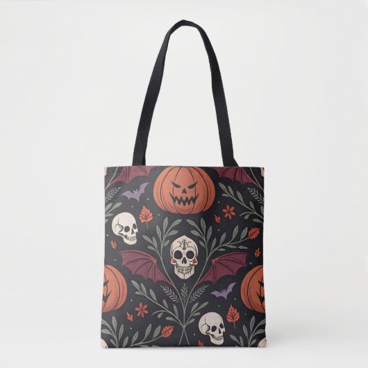 Tote Bag Pattern d'Halloween (Devant)