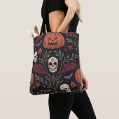 Tote Bag Pattern d'Halloween (De près)