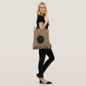 Tote Bag pattern.monogram. sans couture africain ethnique (Sur le modèle)