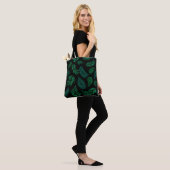Tote Bag Pattern Tropical Leaves (Sur le modèle)
