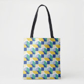 Tote Bag Patters bleus (Devant)