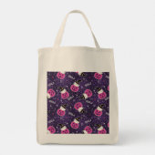Tote Bag Patters de Cute Cats et Pumkins (Dos)