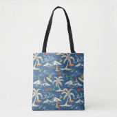 Tote Bag Patters tropicaux (Devant)
